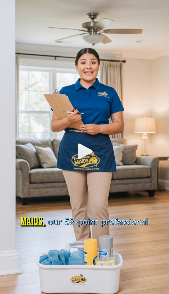 You've Got Maids NOVA reel: our 52-point professional clean